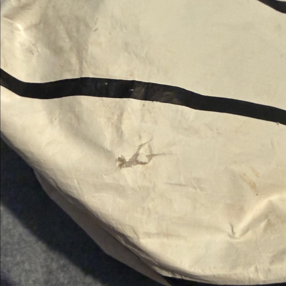 Day Tripper Black and White Tote Bag - Picture 4 of 6